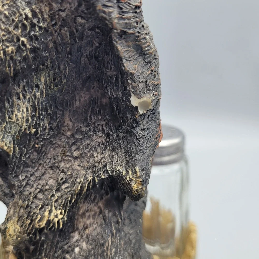 American Bison Buffalo Salt and Pepper Shaker Set Rustic Lodge‎ by DWK Decor